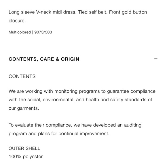 New Zara Satin Effect Floral Dress - 9073/303 - Picture 14 of 14